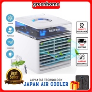 Nexfan Japan Air Cooler Cooling Fan Mini Air Conditioner Air Ultra Cooler 7 Colors Led Lights Genuin