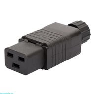 dreamedge14 IEC 320 C19 16A Power Cord Connector Black PDU IEC 320 C19 Rewirable Socket plug