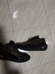 Nike 籃球鞋 豹紋黑金配色