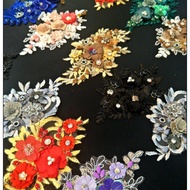 Patch lace bunga 3d.