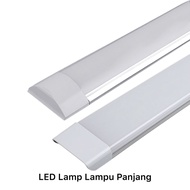 Led fluorescent lamp tube Light Led Clean Purification Bar Light 4ft 36W 1200mm Flat Batten Fixture 