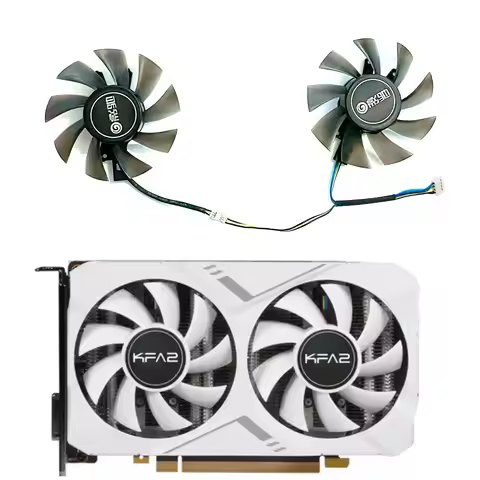 For KFA2 GTX1660 Super ELITE GTX 1650 Super EX Graphics Card 4PIN 75MM GA82S2H