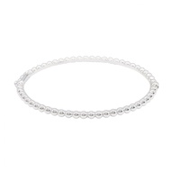 [มือสอง] กำไล Van Cleef & Arpels Perlee รุ่น RO7A900 ขนาดข้อมือ 16.5 ซม. ทองคำขาว K18WG ดีไซน์ Perle