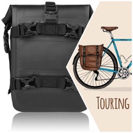 Bag Waterproof bicycle side pannier carrierTouring Moyama/ Motorcycle Bag Side Frame Crash Bars Wate