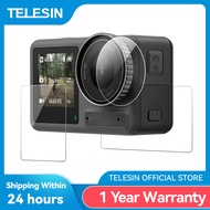 TELESIN Tempered Film For DJI Osmo Action 5Pro Screen Protector Lens Protective Glass Dustproof for 