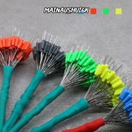 MAINAUSHUI6K 200pcs Rubber Bean, Float Fishing Supply Fishing Bobber Stopper,  6size Soft high conce