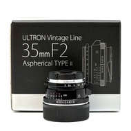 Voigtlander 35mm F2 V2 Black Paint VM Mount