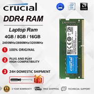 [24h sent] Crucial DDR4 4GB/8GB/16GB Laptop RAM 1.2V 2400MHZ 2666MHZ SODIMM memory for notebooks