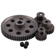 Diff Differential Main Metal Spur Gear 64T 17T 21T 26T Motor Gear RC Car Part for HSP 1/10 RC Car Tr