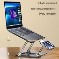 Laptop and Phone 2-in-1 Cooling Stand with Fan Silent Cooling Stand