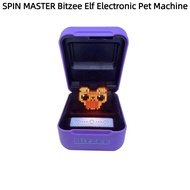 SPIN MASTER Bitzee Elf Electronic Pet Machine Game Classic Nostalgic Pet Feeding Interactive Toy Gif