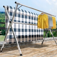 Foldable / Extendable 240cm Steel Cloth Hanger / Foldable Cloth Drying Rack / Penyidai Baju / Ampaia