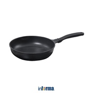 Informa Cooking Color 26 cm Alpha Everyday Frying Pan - Black Frypan Pan Teflon Cooking Frying Pan K