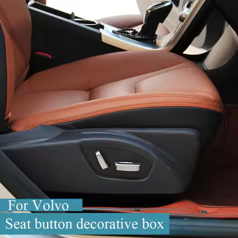 Hot Sale 4pcs Aluminum Alloy for Volvo XC60 S60 V40 V60 S80 S40 C30 C70 Accessories Interior Trim Se