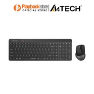 A4Tech FG2400 Air2 2000 DPI 4-Level Adjustable 2.4G Wireless QuietKey Keyboard and Mouse Combo Set