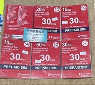 觀塘廣場店現貨Vodafone 歐洲多國數據卡 5G 30日/天漫遊上網卡（10GB/15GB/20GB/30GB/50GB） DATA卡 Sim卡 電話卡 希臘/挪威/荷蘭/芬蘭/法國/立陶宛/西班