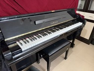 Yamaha 黑色直立式鋼琴連琴椅&拍子機