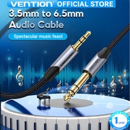 Vention 3.5mm to 6.5mm Auxiliary Audio Cable for Phone PC DVD Hi-Fi Quality