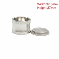 Dental Bone Meal Mixing Bowl with Lid Stainless Steel Bone Powder Cup