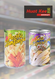 Ocean Blue Pacific Clam/ Sea Asparagus 425g 海洋-珍珠鲍/ 海芦笋