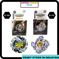 !!! SB Brand Beyblade Burst GT B-106 ,B-110Beyblade Toy Emperor Forneus ,Bloody Longinus With Launch