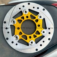 Đĩa thắng Over Racing 190mm V2 6 khoen inox 304 ép thuỷ lực