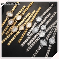 100STYLES DIY Ellipse Simple Watch Men Women'S 9MM Width Italian Elastic Charm Stainless Watch Heade
