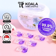 Koala Home Laundry Capsules/Laundry Beads/Detergent Liquid Capsules Softener/99% antibacterial 50 Po