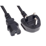 UK BS1363 Plug To C15 Power Cord 1.5M/ 1.8M HONGLIN 250v/13a