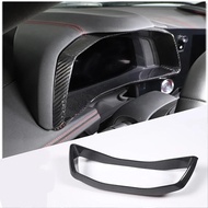 For Chevrolet Corvette C8 Z51 Z06 2020-2023 Real Carbon Fiber Car Dashboard Instrument Display Panel