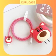 [50 Models] Premium silicon Charger And Charging Cable Protector Kit PD18 / 20W