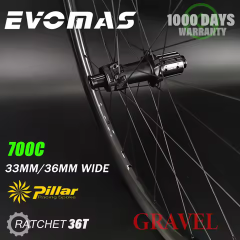 Gravel 33mm 36mm Width 700C Carbon Road Wheel Goldix R240SL Hook hookless Tubeless 35/40/45mm Deep B