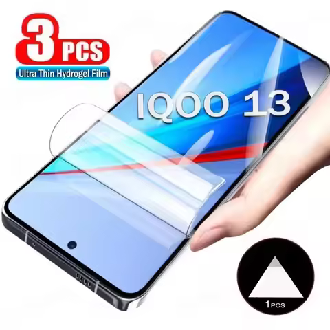 3Pcs Hydrogel Film For VIVO iQOO 11 12 Pro Z10 Turbo Pro iQOO 13 Neo 10 Pro Screen Protector