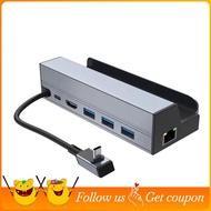 6 in 1 USB C Hub 6 in 1 USB C Docking Station for  (OLED)/ Ally/Legion Go