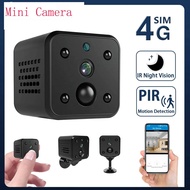 5MP 4G กล้องจิ๋วตรวจจับการเคลื่อนไหว PIR แบตเตอรี่ในตัวความปลอดภัยในบ้านกล้องวงจรปิดไนท์วิชั่น IR จอดูแลเด็กลูกเบี้ยว