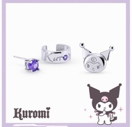 Kuromi 純銀耳環
