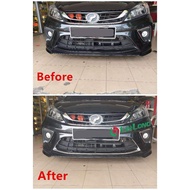 New Myvi 2018 2021 front bumper Grill Garnish chrome