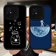 Q5 Astronaut Space soft Casing for Xiaomi Redmi Note poco 10C A1 C71 F7 M3 C55 7 M4 9C 9T 12C C65 A5