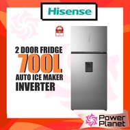 Hisense 2 Door Inverter 700L RT749N4ABVI Auto Ice Maker Fridge