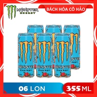 LỐC 6 LON NƯỚC TĂNG LỰC VỊ XOÀI MANGO LOCO MONSTER ENERGY 355ML
