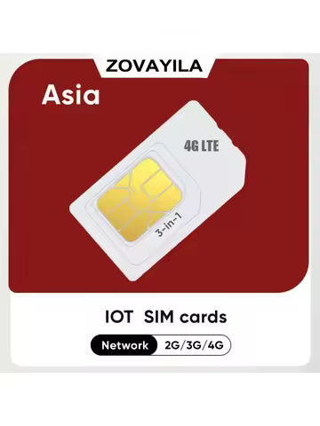 Suitable for Asia Car GPS Tracker, SIM Card Compatible with Multiple Models, 3-in-1 Size, Other Devi