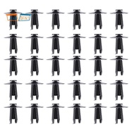 30pcs Plastic Bumper Mounting Rivet Body Trim Clip for  E30 E36 E46 E39 E38