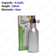 UP Aqua Aluminium CO2 Tank Co2 Cylinder 0.115 0.6L 1L 2L 3L