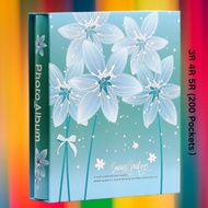 3R 4R 5R Photo Album Hardcover Pocket Album Sleeve Case Album 5 6 7 Inch (200pcs)