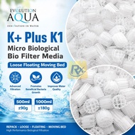 REPACK Evolution Aqua K+ Media K1 Micro Biological Bio Filter Media Loose Floating Moving Bed 500ml 