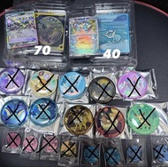 (順豐到付/旺角站交收) 簡中 Pokemon PTCG 寶可夢 伊貝 伊布 太晶盛聚 硬幣 襟章 水伊布 太陽伊布 月亮伊布 仙子伊布 伊布 火伊布 雷伊布 葉伊布 冰伊布 流沙卡牌