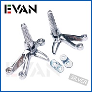 ✮ ◑ ↓ Raider 150 Rear Footrest(Rear Pedal) Original Full CNC Alloy Quality  For Suzuki Raider Motor