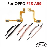 Power on / off Volume Switch Flex Cable Side Button For OPPO F1S A59 A1601 Replacement Parts