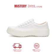 HOT”MISTERY รองเท้าสีขาว พื้นหยัก ลายเมฆ รุ่น CLOUD MARSHMALLOW สีขาว（MIS-817）