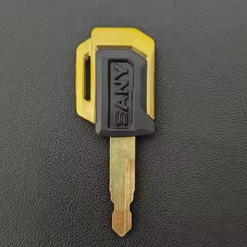 1 piece Ignition Start Key For SANY Excavator SY16/35/55C/60/65/75/135/155/215/235/285/365